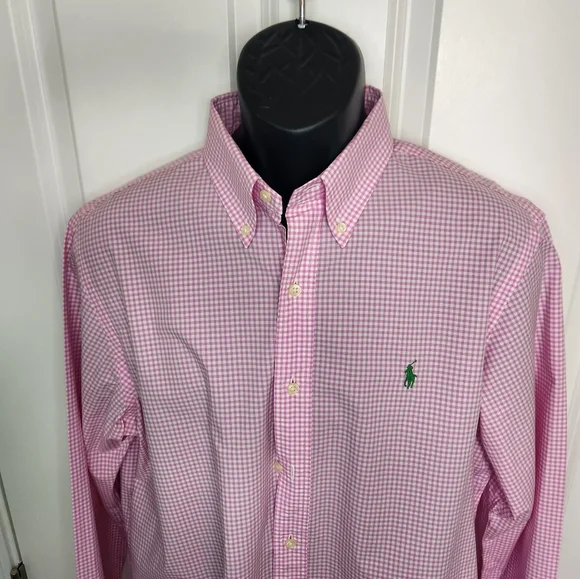 Polo Ralph Lauren Classic Fit Button-Up Shirt Sz L - Picture 3 of 9
